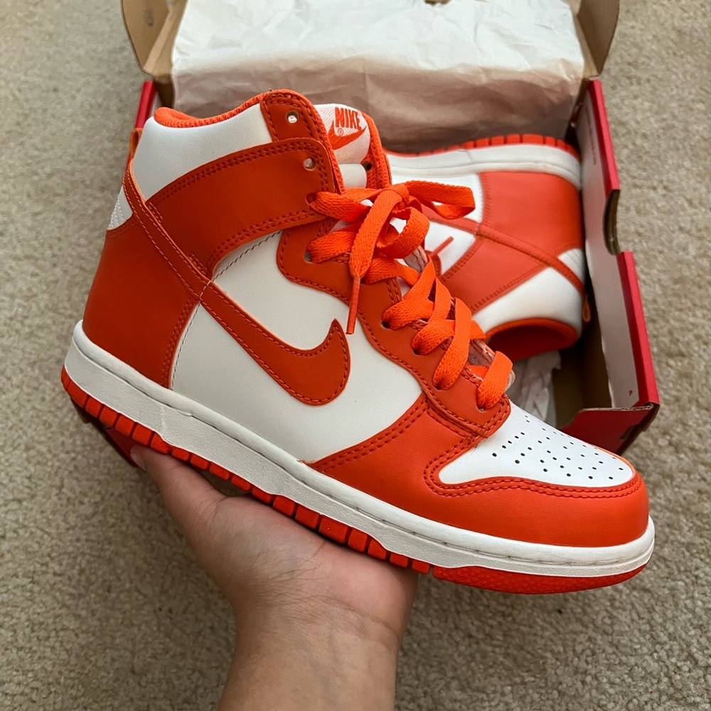 Nike dunk high Syracuse 5Y/6.5W